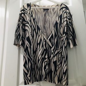 NY& Co short sleeve long cardigan